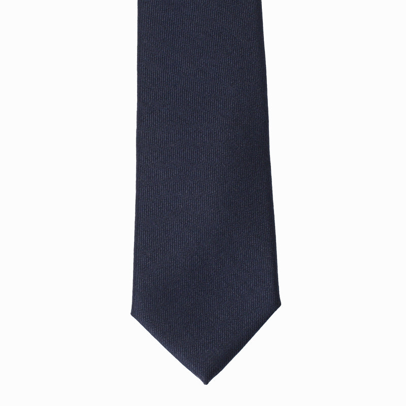 Loro Piana シルクカシミヤ ネイビータイ
