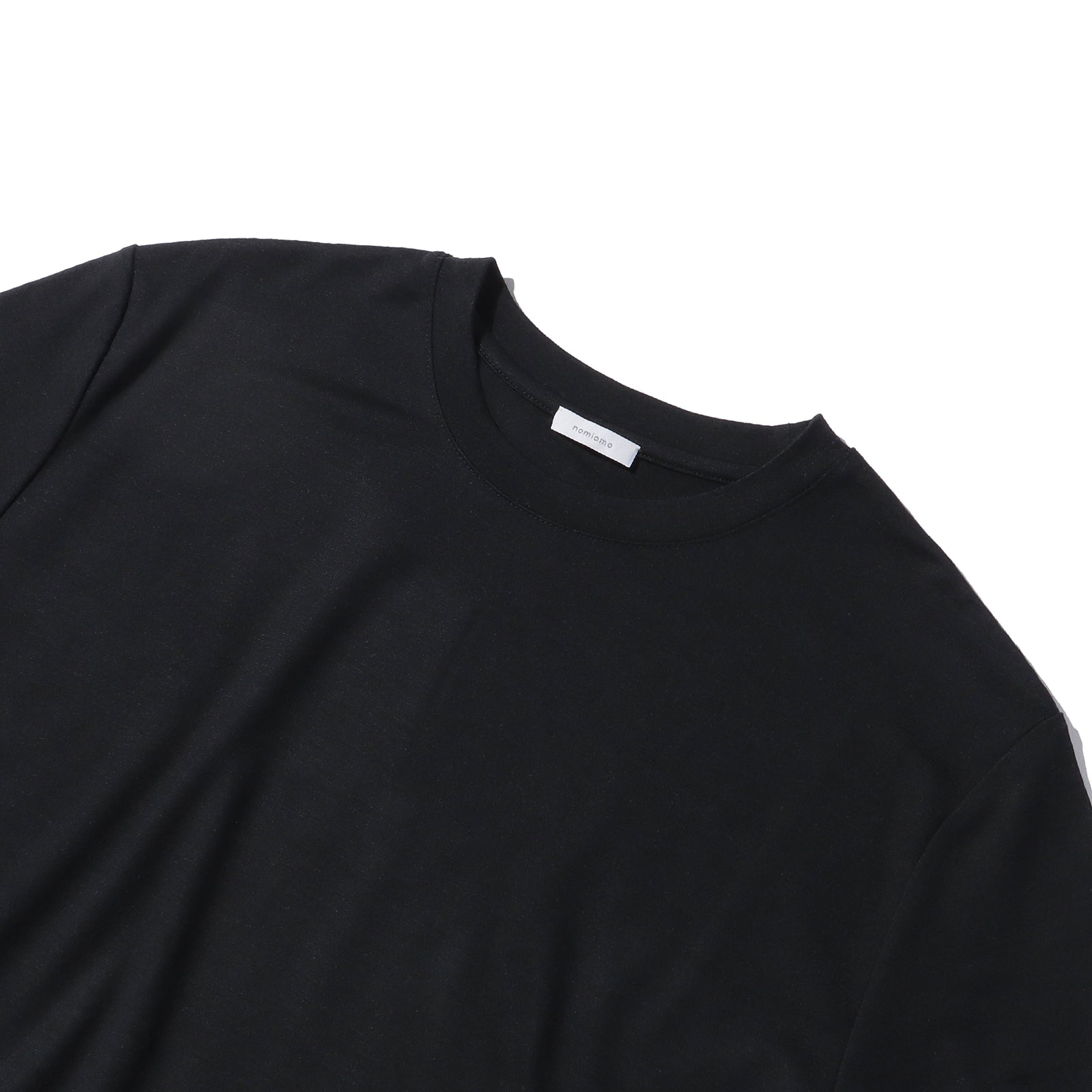 nomiamo（ノミアモ）ウォッシャブルウールクルーネックTシャツ 